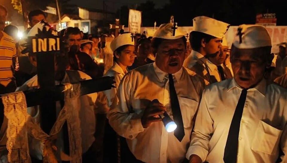 Estacioneros del barrio San Jerónimo de Asunción